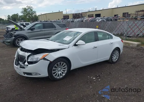 2013 Buick Regal Turbo - Premium 1 from USA, damaged, VIN 2G4GS5EV8D9143201